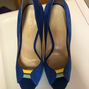 Enzo Angiolini Peep Toe Pumps